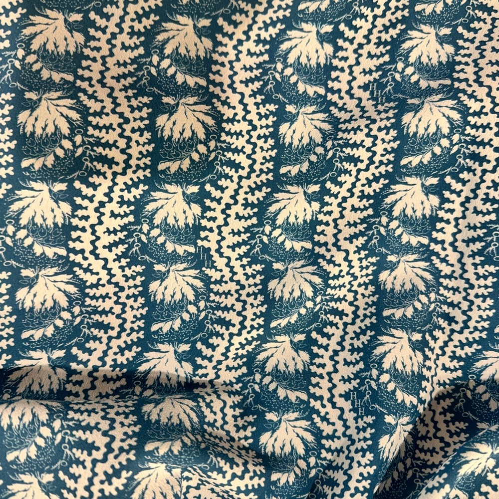 Hill House Women’s Midi Dress in Blue and White Floral Print - Picture 10 of 11